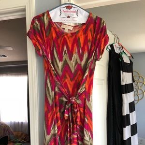 MK Dress ties in front or back MK